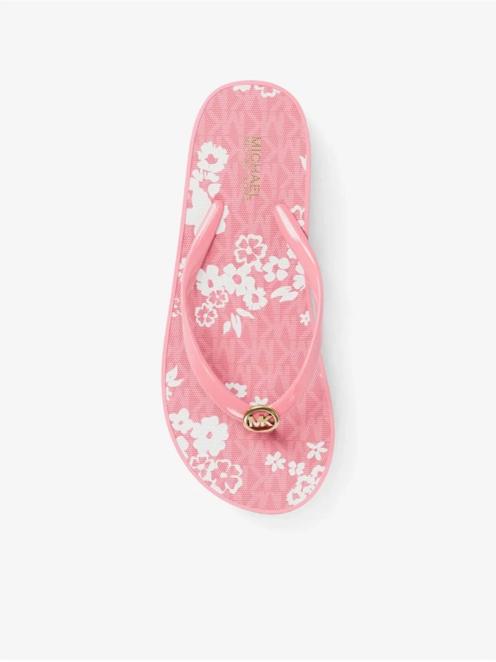 Michael kors Pink Floral Platform Flip Flop 7
